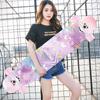 Una generación de fabricantes suministro directo calle longboard tiembla moda tabla de baile baile monopatín de cuatro ruedas