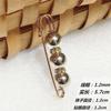 Pantalones Artefacto para la Cintura Estrechamiento de Cintura Celebridad de Internet Anti-rozaduras Botón Ligero Verano Cuello Fijo Accesorios de Ropa Botón de Perla