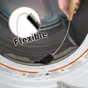 Cepillo para Limpiar Lavadora, Cepillo para Limpiar Orificio de Ventilación de Secadora, Cepillo Limpiatubos Multiusos, Cepillo Flexible de Mango Largo