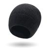 Sombrero de Invierno para Mujer para Esquí Color Sólido Cálido Hilado Core-spun Sombrero de Lana Simple Combinable Color Sólido Sombrero Tejido Baotou para Hombre