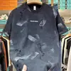 Camisetas de Manga Curta de Alta Qualidade, Novos Estilos de Verão, Roupas Masculinas de Marca Tendência, Roupas de Manga Meia-Manga Estilo Americano, Design Moderno, Camisetas de Nicho