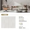 Laje de Rocha de Guangdong 800X2600X9mm Esmaltada na Superfície Luz Suave Microcimento Parede de Fundo Painel de Parede Liso Cor Sólida Aveludado