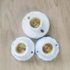 Atacado do Fabricante Base Plana de Rosca E27 de Tamanho Médio para Lâmpada, Material de Pó de Jade Elétrico de Alta Qualidade, Diâmetro 7cm Mm, Soquete de Lâmpada, Grande Quantidade, Preço Favorável