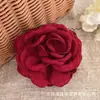 Pinza Lateral de Flor Atmosférica para Sesión de Fotos de Primavera, Pinza de Flor para Cabello con Gran Volumen, Tocado de Flor para la Cabeza a la Moda Estilo Vacaciones