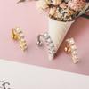 Europa e Estados Unidos nova moda cinco diamantes piercing de umbigo criativo zircônia fivela de umbigo piercing de umbigo joias venda quente