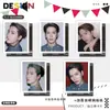Cartões Polaroid de Celebridades de Jackson Wang, Pequenos Cartões Colecionáveis com Folhas Destacáveis, Embalados Individualmente