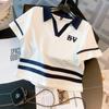 Nuevo Traje Deportivo de Verano para Mujer 2024 Nuevo Estilo Estilo Coreano Suelto Reductor de Edad Elegante Casual Shorts Conjunto de Dos Piezas
