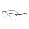 Gafas de Negocio de Gama Alta 66810Sf Patillas Ultra Ligeras de Aluminio-Magnesio, Rostro Grande, Hace que el Rostro Parezca Más Pequeño, Gafas de Montura Cuadrada, Wholesale de Gafas Danyang
