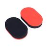 Toalla Eva para Tenis de Mesa Látex Roja y Negra Suave Limpiador de Raqueta Toalla para Limpiar Mesa Toalla de Esponja Cuadrada de Doble Capa
