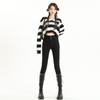 Calça Jeans Skinny Feminina 2024 Outono Efeito Emagrecedor Calça com Efeito Emagrecedor Cintura Alta Controle da Barriga Calça Lápis Elástica Preto Azul Cinza