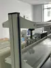 Bancada de Experimento de Laboratório Mesa de Experimento Estante de Armazenamento de Reagentes Bancada Lateral Rack de Reagentes de Alumínio e Vidro Prateleira de Experimento de Vidro