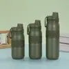 Botella Espacial de Múltiples Capacidades Transfronteriza Termo de Acero Inoxidable 304 Botella de Agua Deportiva Portátil para Exteriores Montañismo Venta al por Mayor