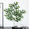 Jujuba de Arena Simulada Transfronteriza Hoja de Jujuba Flor Falsa Paisajismo del Hogar Flor Falsa al por Mayor Planta Verde Colgante Planta Falsa para Exteriores Interiores Yanwu