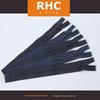 Zíper de Nylon Não. 3 Nylon Desgaste Reverso Amêndoa Cabeça Cor Correspondência Cordão Cauda Fechada Zíper Flap Bolso Calças Zíper Atacado