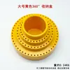 Caja de herramientas rotatoria con cabezal de rectificado para tallado en jade Caja de acabado de cabezal de rectificado Caja de piezas Caja de almacenamiento de brocas de aguja de rectificado para tallado en jade