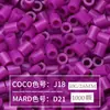 Paquete de Recarga de 264 Colores 1000 Piezas 2.6 mm Fusion Beads Tablero de Pines Set de Rompecabezas Beads para Planchar Serie Completa de 264 Colores