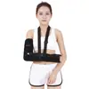 En stock cabestrillo transpirable cinturón de fijación para antebrazo cinturón ajustable de fijación para la articulación del codo protector de rehabilitación para fractura de brazo