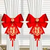 Decorações para Casa Nova, Suprimentos para Cerimônia de Inauguração, Decoração de Novo Lar, Prendedores de Cortina, Enfeites de Laço