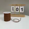 Corda Trançada, Corda de Camurça, Corda de Pele de Veado, Cordão, Corda de Couro de Vaca, Flor para Presente Embalagem Têxtil para Casa, Materiais para Corda de Trança DIY