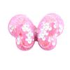 Nueva y linda horquilla de doble capa con alas de mariposa, pinza para el cabello de tela con lentejuelas de colores para niños, pinza para el cabello con forma de pico de pato de dibujos animados