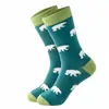 Calcetines de tendencia transfronterizos calcetines personalizados europeos y americanos calcetines deportivos calcetines de tendencia otoño e invierno calcetines largos calcetines largos para parejas calcetines de Zhuji