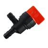 Válvula de Interruptor de Carburador Transfronteriza 180 grados 90 grados Válvula de Interruptor de Acelerador para Cortacésped Válvula de Aislamiento Briggs & Stratton