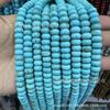 Venda Direta da Fábrica Contas Soltas Turquesa Contas Tipo Antigo Azul Turquesa Contas de Ábaco Turquesa Semi-Acabadas Joias DIY