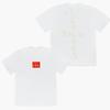 Scott Travis Scott Joint Burger e Batatas Fritas Rap Hip-Hop Estilo Chi Hop Europeu e Americano Marca da Moda Camiseta
