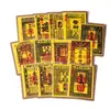 Amuletos de prata populares do Douyin para atrair dinheiro, recomendados pelo mestre taoísta para bênçãos no Ano do Cavalo, cartão de fortuna portátil e adesivo para celular