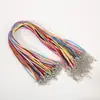 Accesorios hechos a mano para manualidades 3 mm Cuerda de collar de terciopelo coreano Cuerda de cuero de terciopelo de doble cara Cordón para colgante Cuerda plana de gamuza