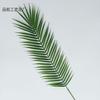 Hojas Artificiales Pequeñas de Palma Areca, Plantas Verdes de Palma Areca de Goma Suave para Paisajismo, Decoración de Bodas, Arreglo Floral, Accesorios de Fotografía, Alta Simulación al por Mayor