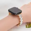 Nova Pulseira de Metal Fashionável para Relógio Compatível com Apple Watch iWatch Xiaomi Huawei Pulseira Elegante Versátil Joia para Mulheres