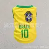 Roupas Personalizadas para Animais de Estimação do Fabricante, Colete de Uniforme da Seleção Nacional de Cachorros, Colete de Uniforme de Basquete para Gatos Primavera, Outono e Verão Atacado