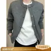 2026 Cardigan de Punto con Cuello Redondo de Lujo Ligero y Temperamento Unisex Botones Versátil Sensación de Alta Gama Suéter Abrigo Amigable con la Piel Versátil