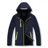 Carga de ropa para desarrollar ropa de trabajo doble capa otoño e invierno tira reflectante ropa de frío empleado de entrega rápida ropa de empleado LOGOTIPO impreso