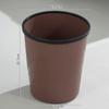 Venta Directa de Fábrica de Papeleras Elegantes, Cubos de Basura de Plástico, Contenedores Varios para Oficina, Cubos de Basura para Baño, Disponible para Dropshipping