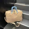 Bolsa de Viaje Portátil de Moda Estilo Coreano, Bolsa de Gran Capacidad para Deportes al Aire Libre y Fitness, Maleta Ampliable Nueva, Moderna y Ligera