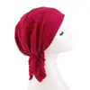 Amazon Gorro con Hiyab Triangular de Tela Plisada Burbuja Cuidado del Cabello Turbante Gorro de Quimio Gorro Transfronterizo Jdt-463E