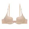 Comercio Exterior Venta Caliente Ropa Interior Sexy Puro Deseo Forma de U Invisible Espalda Muy Abierta Hermosa Espalda Ropa Interior Pecho Pequeño Hace Más Grande Sujetador Push-up