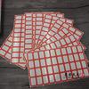 10 Piezas de Papel Boca 40-1 30*20mm Papel Adhesivo Etiquetas de Precio Etiquetas de Clasificación Papelería de Oficina