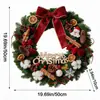 Nuevas Coronas Decorativas de Navidad, Colgantes para Puerta, Regalos, Decoraciones de Escena para Pared, Adornos de Navidad, Sala de Estar de Hotel al por Mayor