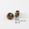 Cuentas Espaciadoras de Nube de Mantra Nepalí de Seis Sílabas DIY Pulsera de Ágata Cuentas de Madera 108 Cuentas Cuentas Espaciadoras de Nube