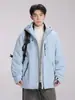 Chaqueta de Plumas 90% Plumón Chaqueta de Esquí para Hombre Invierno Deportes al Aire Libre Casual Más Terciopelo Mayor Grosor Ropa de Montañismo Chaqueta de Pareja