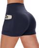Amazon Pantalones Cortos de Bolsillo Leggings Verano Ropa Exterior de Mujer Leggings Elásticos Verano Delgados Pantalones Deportivos de Yoga