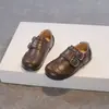 Zapatos Planos Ligeros de Suela Suave, Nuevos para Bebés Niñas Primavera y Otoño 2026, Zapatos de Piel de Princesa a la Moda Estilo Británico Retro para Niños Pequeños