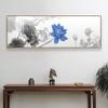 Mural de sala de estudio budista Prajna Paramita Sutra del Corazón caligrafía y pintura Pintura zen Pintura colgante para sala de estar Pintura decorativa para salón de té Placa