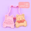 Molde para Estampar Galletas DIY Serie Perros Mascotas con Diseño Realista de Prensa 3D, Imprescindible para la Interacción Padres e Hijos
