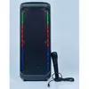 Nuevo altavoz Bluetooth doble de 6.5 pulgadas portátil inalámbrico karaoke audio Bluetooth baile cuadrado exterior