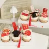 Decoración de Cupcakes para la Temporada de Graduación 2025: Futuro Brillante, Bendiciones de Éxito en la Lista Dorada, Inserciones Decorativas para Repostería