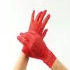 Guantes de Malla para Mujer con Corte Calado Verano Negro Elásticos de Encaje Cheongsam Baile Cortos de Medio Dedo Novia Vestido de Boda Actuación